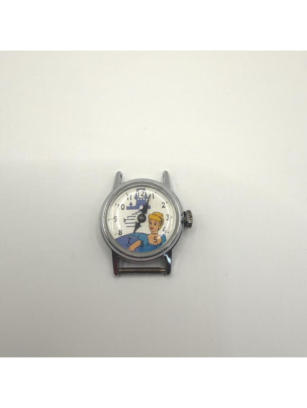 Disney Watch Silver Vintage Cinderella Wrist Watch